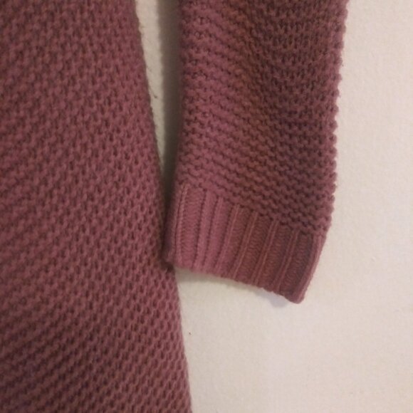 Forever 21 Women's Mocha Long Sleeve Open Front Cardigan Sweater Size: Small - Picture 6 of 12